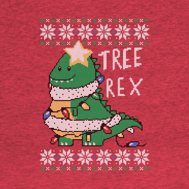 Tree-Rex Ugly Sweater by TaylorRoss1